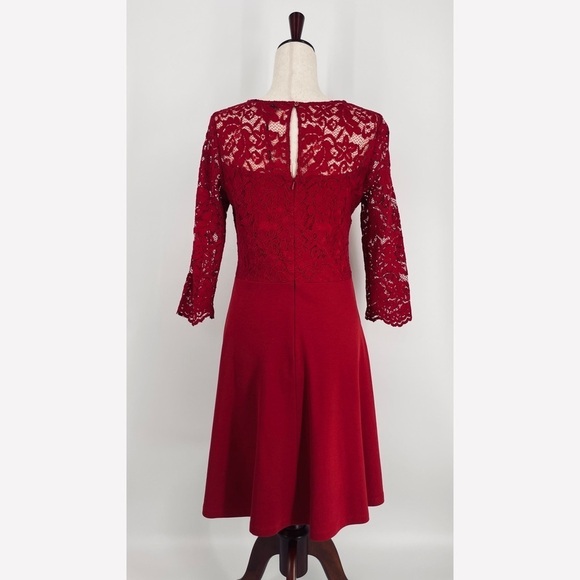 Lii JO MILAN - NWT European Lace Bodice Dress - M/L - Picture 3 of 15